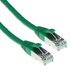 Act CAT6A S-FTP Patch Cable 2m Green  FB7702 kábel és adapter