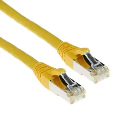 Act CAT6A S-FTP Patch Cable 30m Yellow FB7830 kábel és adapter