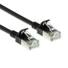 Act cat6a u-ftp patch cable 0,5m black dc7900 kábel és adapter