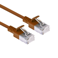 Act CAT6A U-FTP Patch Cable 10m Brown DC7210 kábel és adapter