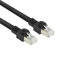 Act CAT7 S-FTP Patch Cable 5m Black  FB8505 kábel és adapter