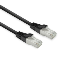 Act CAT8 U-FTP Patch Cable 2m Black FB8102 kábel és adapter