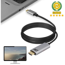 ACT CONNECTIVITY USB 3.0 Type C HDMI Átalakító Fekete 1.8m AC7015 kábel és adapter