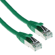 ACT CONNECTIVITY UTP CAT6A Összekötő Zöld 1m FB7720 kábel és adapter
