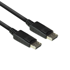 Act DisplayPort apa/apa összekötő kábel 1m fekete (AC3900) (AC3900) kábel és adapter