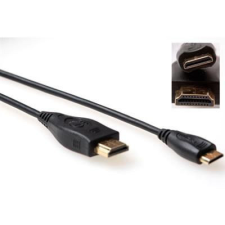  ACT HDMI High Speed v1.4 HDMI-A male - HDMI-C male cable 1m Black kábel és adapter