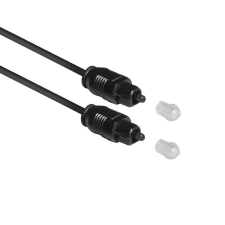 Act SPDIF Toslink M/M Optical cable 1,2m Black kábel és adapter