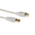 Act USB 2.0 A male to USB A female 0,5m Ivory SB2198