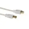 Act USB 2.0 A male to USB A female 3m Ivory SB2203