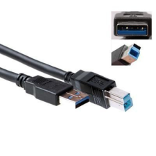 Act usb 3.0 a male to usb b male 5m black kábel és adapter