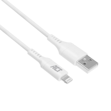 Act USB-A - Lightning adat- és töltőkábel 1m fehér (AC3011) (AC3011) mobiltelefon kellék