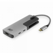 Act USB-C - HDMI 4K HUB és kártyaolvasó (AC7021) (AC7021) hub és switch