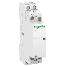  ACTI9 iCT16A kontaktor, 50Hz, 1NO 1NC, 230-240VAC A9C22715 Schneider villanyszerelés
