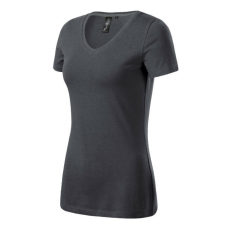  Action V-neck póló női light anthracite 2XL