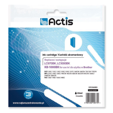 ACTIS (Brother LC1000BK/LC970BK) Tintapatron Fekete (KB-1000BK) nyomtatópatron & toner