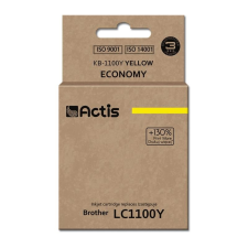 ACTIS (Brother LC1100Y/980Y) Tintapatron Sárga nyomtatópatron & toner