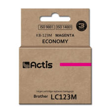 ACTIS (Brother LC123M/LC121M) Tintapatron Magenta (KB-123M) nyomtatópatron & toner
