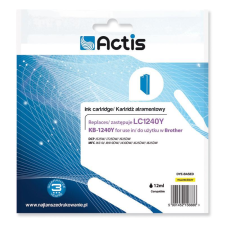 ACTIS (Brother LC1240Y/LC1220Y) Tintapatron Sárga (KB-1240Y) nyomtatópatron & toner