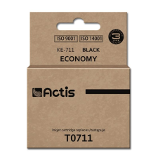 ACTIS (Epson T0711, T0891, T1001) Tintapatron Fekete (KE-711) nyomtatópatron & toner