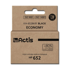 ACTIS (HP 652 F6V25AE) Tintapatron Fekete (KH-652BKR) nyomtatópatron & toner
