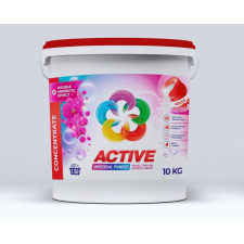 Active Active mosópor 10 kg Color vödrös (130 mosás) tisztító- és takarítószer, higiénia