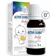  ACTIVE FLORA BABY+ ÉTRENDKIEGÉSZÍTŐ CSEPPEK 5ML vitamin és táplálékkiegészítő
