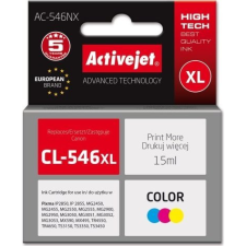 ActiveJet AC-546NX (Canon CL-546XL) Utángyártott Tintapatron - Cián/Magenta/Sárga (AC-546NX) nyomtatópatron & toner