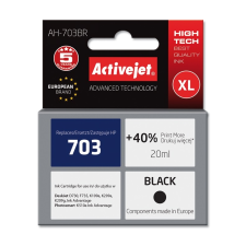 ActiveJet AH-703BR tintapatron 1 dB Kompatibilis Nagy (XL) kapacitású Fekete nyomtatópatron & toner