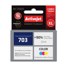 ActiveJet AH-703CR tintapatron 1 dB Kompatibilis Nagy (XL) kapacitású Cián, Magenta, Sárga nyomtatópatron & toner