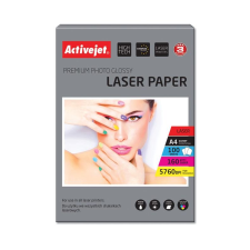 ActiveJet AP4-160G100L A4 Fotópapír fényes (100 db/csomag) (AP4-160G100L) fotópapír