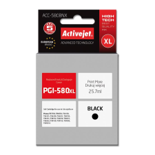 ActiveJet (Canon PGI-580Bk XL) Tintapatron Fekete (ACC-580BNX) nyomtatópatron & toner
