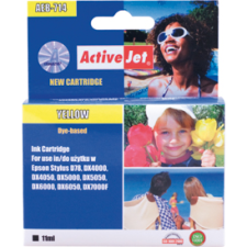 ActiveJet (Epson T0714) Chipes Tintapatron Sárga (EXPACJAEP0107) nyomtatópatron & toner
