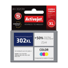 ActiveJet (HP 302XL F6U67AE) Tintapatron Színes (AH-302CRX) nyomtatópatron & toner