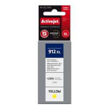 ActiveJet (HP 3YL83AE 912XL) Tinta Sárga nyomtatópatron & toner
