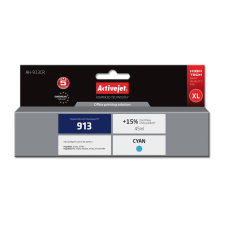 ActiveJet (HP 913 F6T77AE) Tintapatron Cián nyomtatópatron & toner