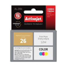 ActiveJet (Lexmark 26 10N0026) Tintapatron Tricolor (AL-26N) nyomtatópatron & toner