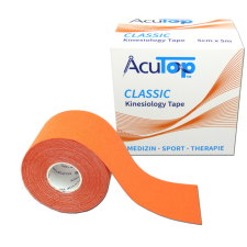 ACUTOP Classic Kineziológiai Tapasz 5 cm x 5 m Narancssárga gyógyászati segédeszköz