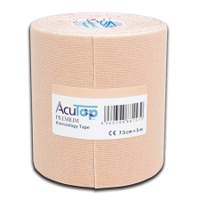 ACUTOP Premium Kineziológiai Tapasz 7,5 cm x 5 m Bézs gyógyászati segédeszköz