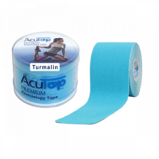 ACUTOP Premium Turmalinos Kineziológiai Tapasz 5 cm x 5 m Kék gyógyászati segédeszköz