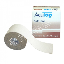 Acutop Soft Kinesiológiai Szalag Fehér gyógyászati segédeszköz