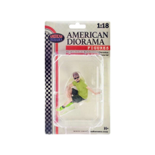  AD18701 Chillout zöld/szürke figura modell kiegészítő 1:18 makett