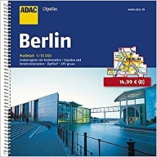 ADAC Berlin atlasz ADAC 2016 1:15 000 Berlin várostérkép térkép