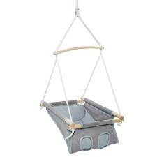 Adamo bébihinta - 5 pontos biztonsági övvel Szürke babahinta