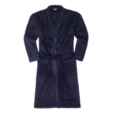 Adamo férfi fürdőköpeny 149011 frottír kétoldalas oversized, Sötétkék 12 XL lakástextília