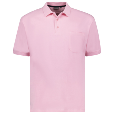 Adamo férfi póló póló 139311 oversize, Rózsaszín 10XL férfi póló