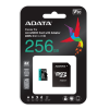 ADATA 256GB microSDXC ADATA Premier Pro CL10 V30 A2 + adapter (AUSDX256GUI3V30SA2-RA1) (AUSDX256GUI3V30SA2-RA1) - Memóriakártya