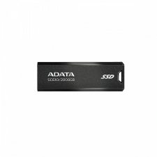 ADATA 2TB SC610 USB 3.2 Gen2 Külső SSD - Fekete (SC610-2000G-CBK/RD) merevlemez