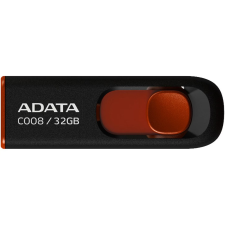 ADATA 32GB fekete-piros USB pendrive, C008 család pendrive