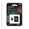 ADATA 512GB microSDXC Premier Pro Class 10 UHS-I U3 A2 V30 + adapterrel AUSDX512GUI3V30SA2-RA1 (AUSDX512GUI3V30SA2-RA1)