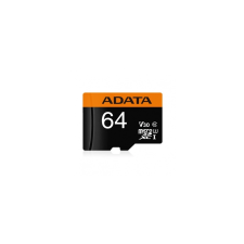 ADATA 64GB microSDXC ADATA Premier Pro CL10 + adapter (AUSDX64GUI3V30SA1-RA1) (AUSDX64GUI3V30SA1-RA1) memóriakártya
